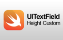 【Swift4】UITextFieldの高さを変更 - サムネイル