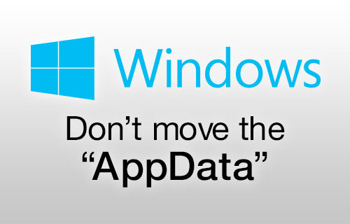 Windowsで、AppDataの移動はやったらあかん - サムネイル